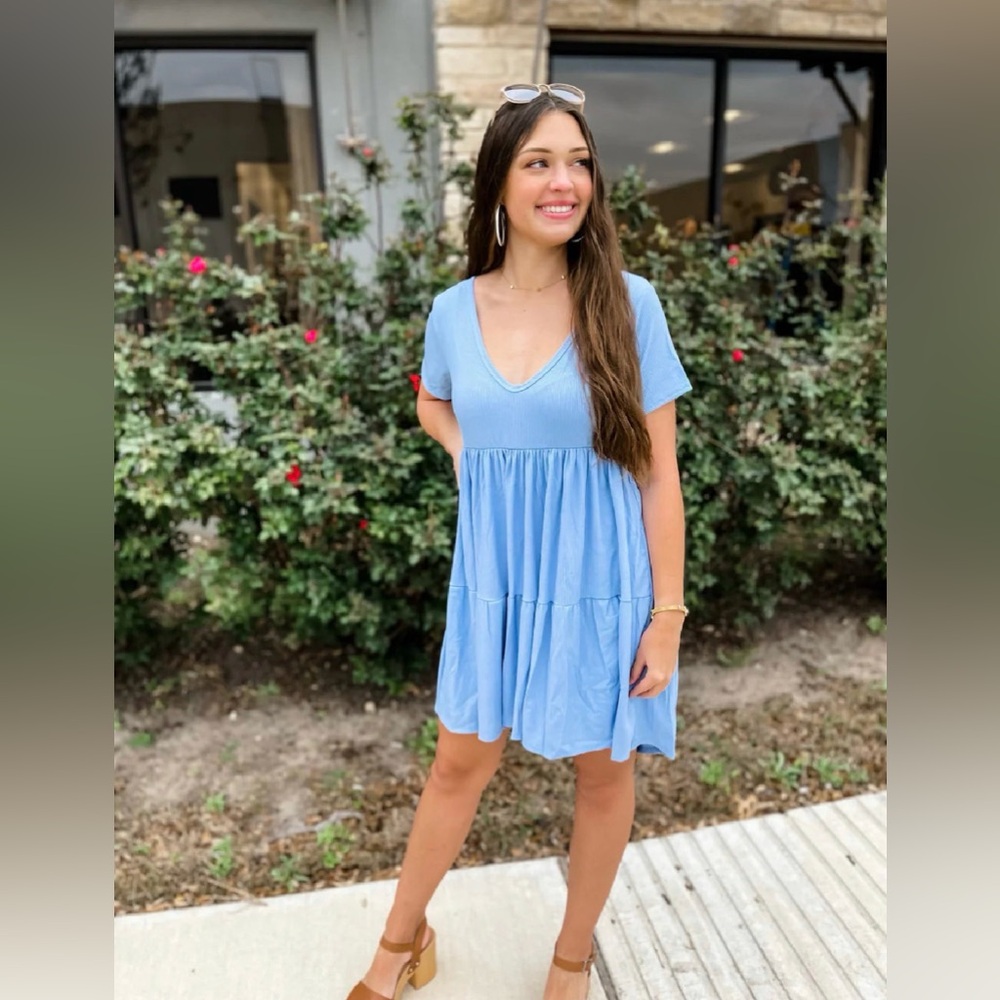 Blakeley Stormi Ribbed Dress S/M - Picture 1 of 4